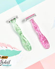 Bic Miss Soleil Sensitive Women's Razor 3 Pack Blister x ISANA Shaving Foam with Aloe Vera Extract 50 ml