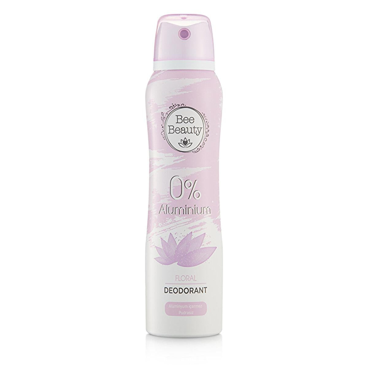 Bee Beauty Floral Aluminum-Free Women's Deodorant Spray - Long Lasting Freshness, 150ml Bee Beauty Floral Deodorant Spray - Aluminum Free & Long Lasting aluminum-free deodorant, women's deodorant spray, floral fragrance, long-lasting freshness, powder-free deodorant, natural deodorant, sensitive skin care, women's personal care, personal hygiene products, natural cosmetics, eco-friendly deodorant, antiperspirant alternative, floral scented products