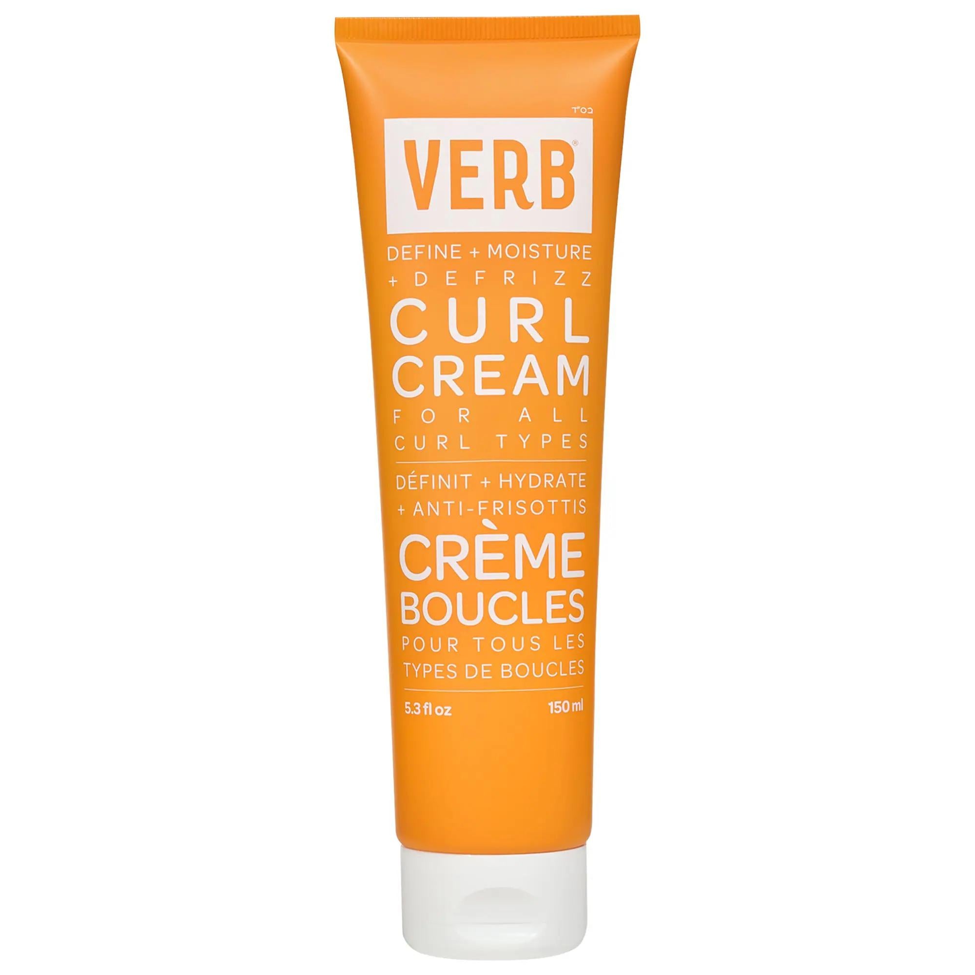 Verb Lightweight Curl Defining Cream - Enhances Curls, Controls Frizz, Vegan & Cruelty-Free Verb Curl Defining Cream - Vegan & Cruelty-Free curl defining cream, curl enhancer, frizz control, vegan hair care, cruelty-free hair products, wavy hair, curly hair, coily hair, hair styling products, natural hair care, clean beauty, sustainable beauty, hair moisture, curl definition, hair shine