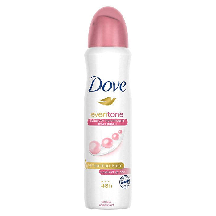 Dove Even Tone Antiperspirant Women's Spray 150ML - Smooth Skin Care | Aloe Vera & Calendula