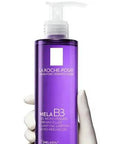 la roche posay mela b3 cleansing gel 200ml, close up of la roche posay cleansing gel bottle, application of mela b3 gel on skin La Roche Posay Mela B3 Cleansing Gel - Dark Spot Treatment | 200 ml La Roche Posay Mela B3 Cleansing Gel - Dark Spot Treatment la-roche-posay, mela-b3, cleansing-gel, dark-spot-treatment, skincare, sensitive-skin, facial-cleanser, niacinamide, daily-use, ai-generated