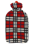 VPW Soft Fleece Covered 2-Liter Hot Water Bottle for Pain Relief & Warmth - image 2