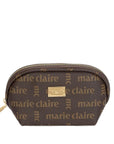 Marie Claire Erin Faux Leather Cosmetic Bag - Designer Makeup Organizer for Women, Large Travel Makeup Storage Bag Marie Claire Cosmetic Bag - Elegant Makeup Organizer Marie Claire, makeup bag, faux leather cosmetic bag, designer cosmetic bag, women's makeup organizer, travel makeup bag, large cosmetic bag, makeup storage bag, cosmetic bag, makeup organizer, women's fashion, beauty accessories, travel accessories, stylish, luxury, elegant, durable, gift for her, organization solution, marie claire relax col