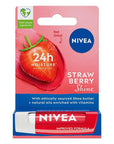Nivea Nourishing Lip Care Balm with 24-hour Moisturization - Mineral Oil-Free Lip Balm - Lip Balm