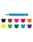 Carioca Durable Triangular Crayons for Toddlers - Non-Toxic, Unbreakable, Easy Grip for 2 Year Olds - view 2