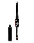LYKD Double Sided Brow Kit Blonde 301 - Dual-Ended Brow Pencil and Mascara for Natural-Looking Eyebrows - Mascara