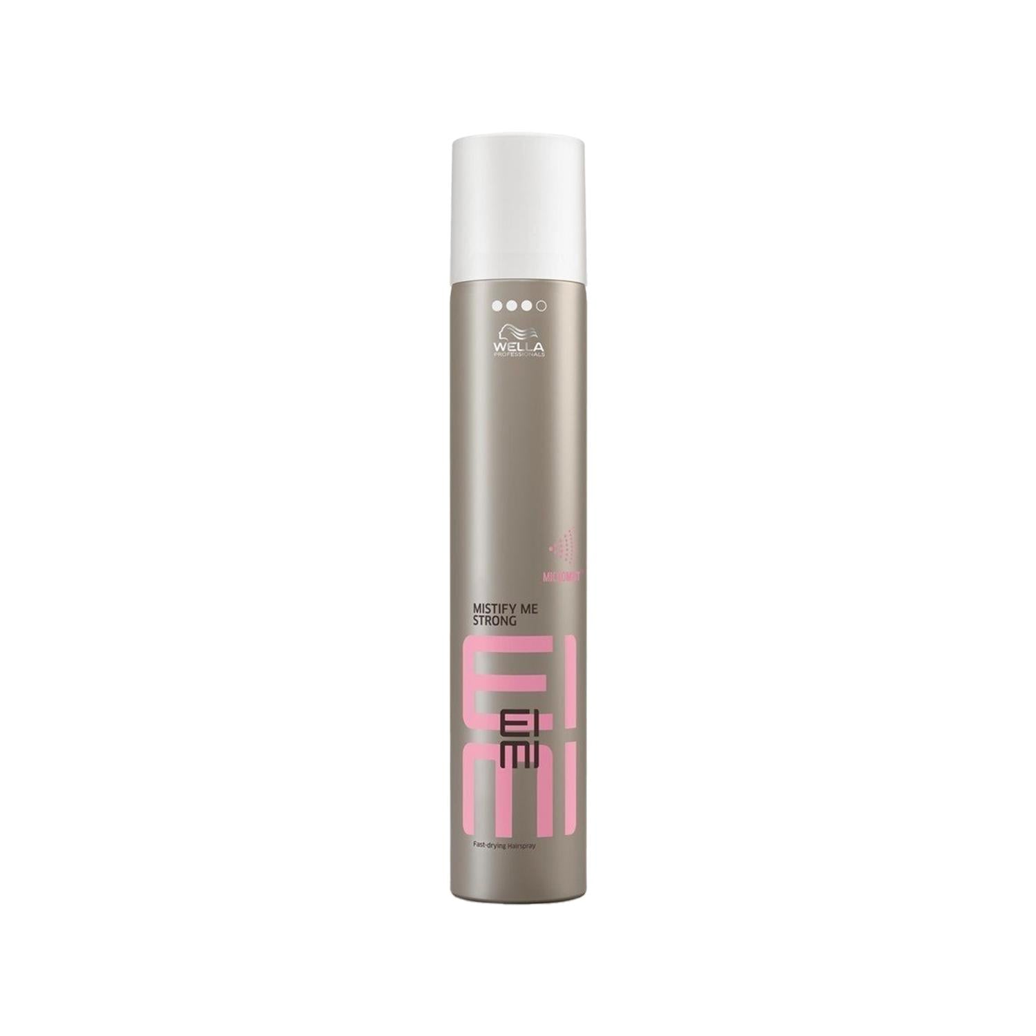 Wella EIMI Mistify Me Strong Hair Spray - 300ml Strong Hold Aerosol Spray for Long-Lasting Hairstyle Control Wella EIMI Strong Hold Hair Spray - 300ml Hair Spray, Wella EIMI, Strong Hold Hair Spray, 300ml Hair Spray, Aerosol Hair Spray, Long-Lasting Hairstyle, Hair Care, Hair Styling Products, Strong Hold, Hair Products, Beauty Products, Hairspray, Styling Products