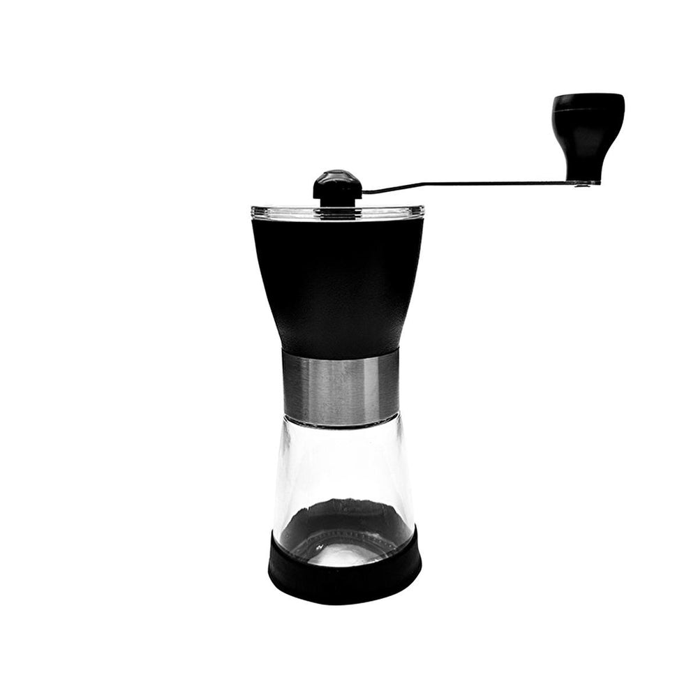 Luna Cucina Epinox Manual Coffee Grinder - Slim, Non-Electric, Portable Coffee Grinder for Coffee Enthusiasts - Food & Candy