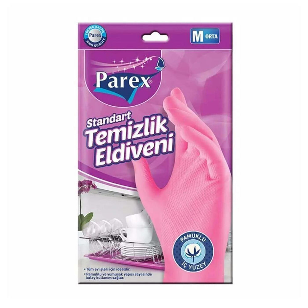 Parex Standard Cleaning Gloves Non-Slip Medium Size