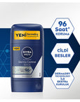 Nivea Derma Control Clinical Men's Deodorant Stick - Long Lasting Sweat Protection, Anti-Perspirant, 1.69 fl oz Nivea Men's Deodorant Stick - 96hr Sweat Protection Nivea Deodorant Stick, Men's Deodorant, Anti-perspirant Deodorant, Long-lasting Sweat Protection, Derma Control Deodorant, Men's Grooming, Personal Care, Hygiene Products, Sweat Protection, Odor Control, Vitamin C, Dermatologically Tested, Gentle Deodorant