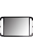 JRL Professional Black Handheld Neck Mirror
