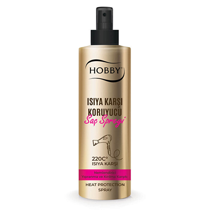 Heat Protectant Hair Spray 250ml - Shields Up to 440°F | Hobby