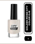 Golden Rose City Color Nail Lacquer 04 Glossy Polish