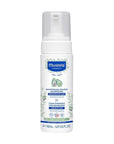 Mustela Baby Foam Shampoo for Newborns - Gentle, Tear-Free, 5.07 fl oz Mustela Baby Foam Shampoo - Gentle & Tear-Free baby foam shampoo, newborn hair care, gentle baby shampoo, tear-free baby shampoo, Mustela baby products, baby care, newborn baby products, gentle hair care, coconut extract shampoo, non-irritating baby products