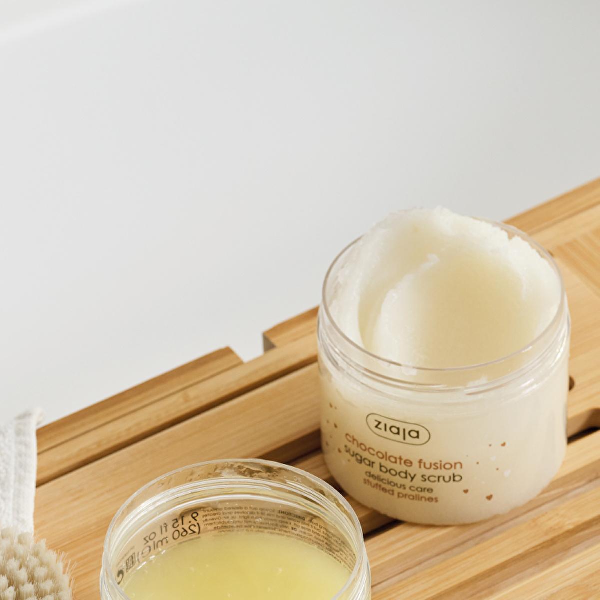 Ziaja Sugar Body Scrub with Shea Butter & Praline Fragrance - Natural Exfoliating Body Care for Smooth Skin Ziaja Sugar Body Scrub - Natural Exfoliant for Smooth Skin sugar body scrub, natural skincare, exfoliating body wash, shea butter body care, spa day at home, body care, natural exfoliant, moisturizing body scrub, praline fragrance, smooth skin, soft skin, dry skin relief, rough skin care, sensitive skin friendly, luxurious skincare, spa experience at home, skincare routine, body care products, natural