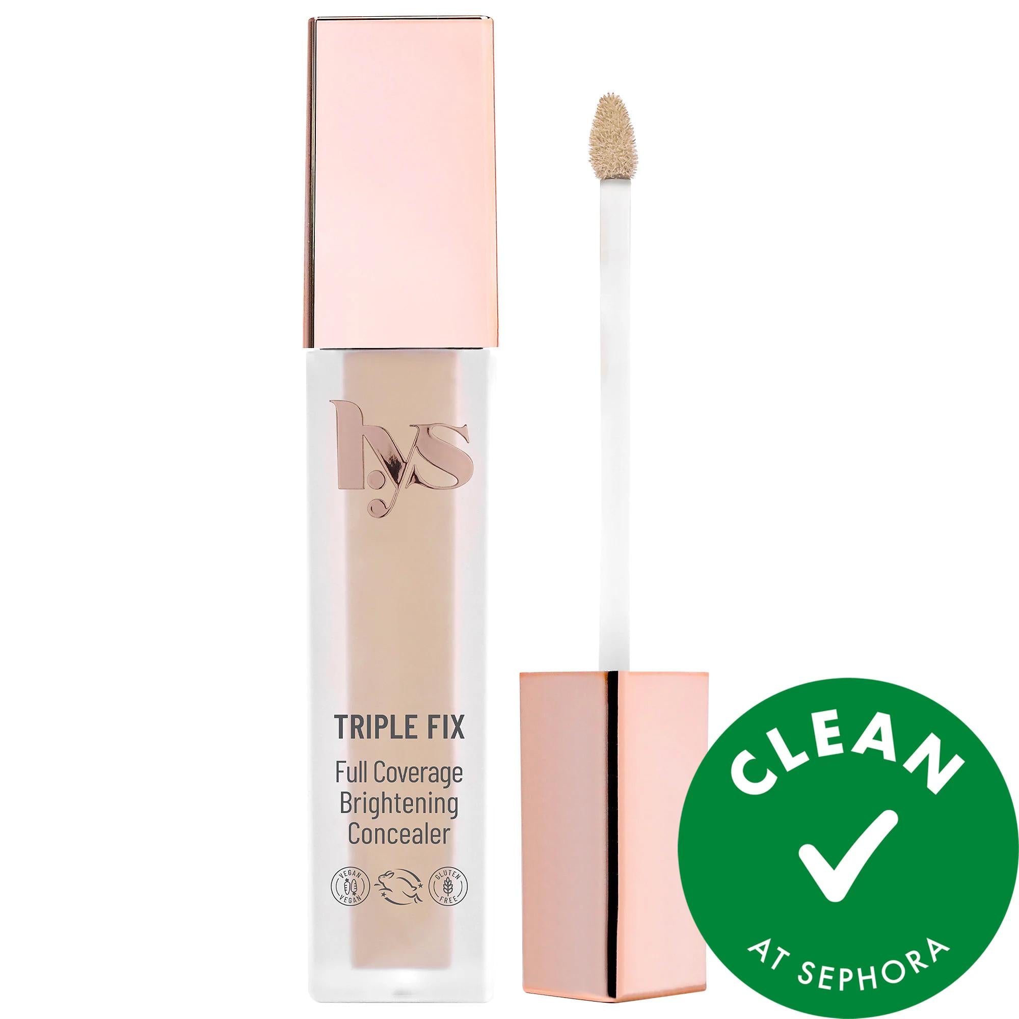 Triple Fix Brightening Concealer by Triple Fix - Vegan, Cruelty-Free Full Coverage Concealer for Natural Finish Triple Fix Brightening Concealer - Vegan Full Coverage vegan concealer, cruelty-free concealer, full coverage concealer, natural finish concealer, brightening concealer, gluten-free beauty products, vegan makeup, cruelty-free makeup, full coverage makeup, natural finish makeup, brightening makeup, concealer for sensitive skin, ethical beauty products