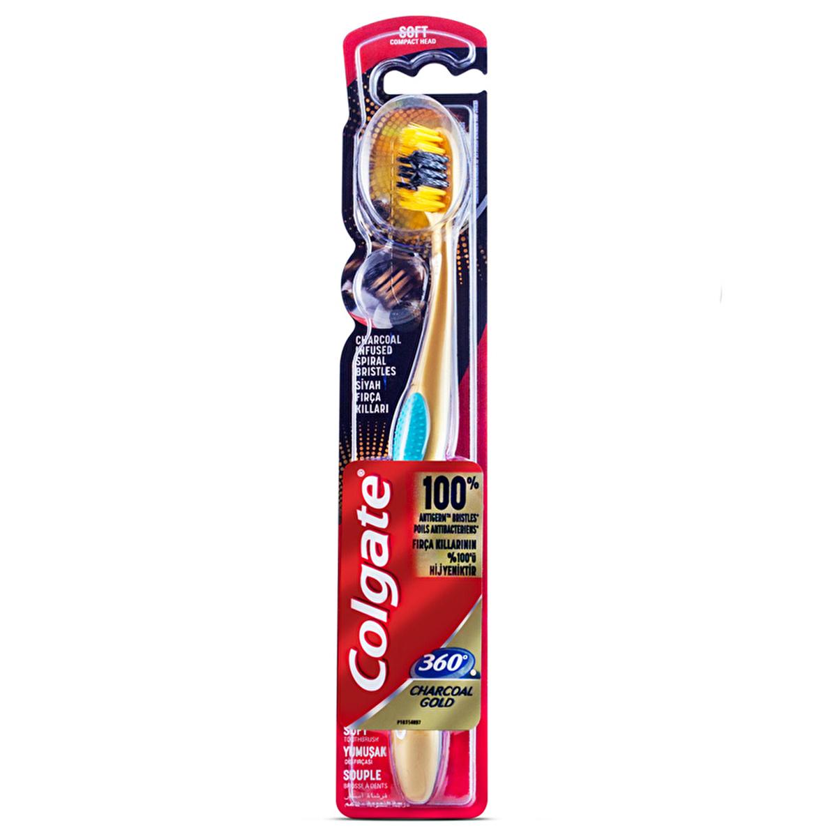 Colgate 360 Gold Manual Toothbrush - Effective Oral Hygiene with Antimicrobial Bristles Colgate 360 Gold Toothbrush for Effective Oral Hygiene manual toothbrush, gold toothbrush, 360-degree toothbrush, antimicrobial toothbrush, effective oral hygiene, oral care, toothbrush, Colgate, hygiene, dental care, oral health