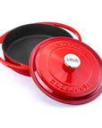 Lava Cast Iron Cookware - Heritage Series Multi-Purpose Pan 11 Inch, Durable Enamel Finish, Dishwasher Safe - Ideal for Home Cooks Lava Cast Iron Cookware - Durable & Easy Clean cast iron cookware, enamel cookware, dishwasher safe cookware, multi-purpose cookware, Lava cast iron cookware, heritage series, durable cookware, easy clean cookware, home cook essentials, cooking essentials, kitchen must-haves