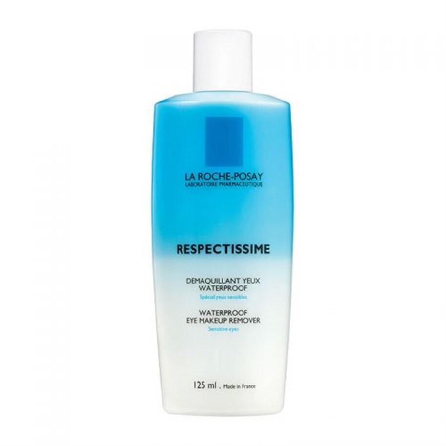 La Roche-Posay Respectissime Eye Makeup Remover for Sensitive Eyes - 4.23 fl oz, Fragrance-Free, Waterproof Makeup Removal La Roche-Posay Eye Makeup Remover for Sensitive Eyes La Roche-Posay eye makeup remover, sensitive eyes makeup remover, waterproof eye makeup remover, fragrance-free eye makeup remover, dual-phase eye makeup remover, eye makeup removal, gentle eye care, makeup remover for sensitive eyes, La Roche-Posay Respectissime
