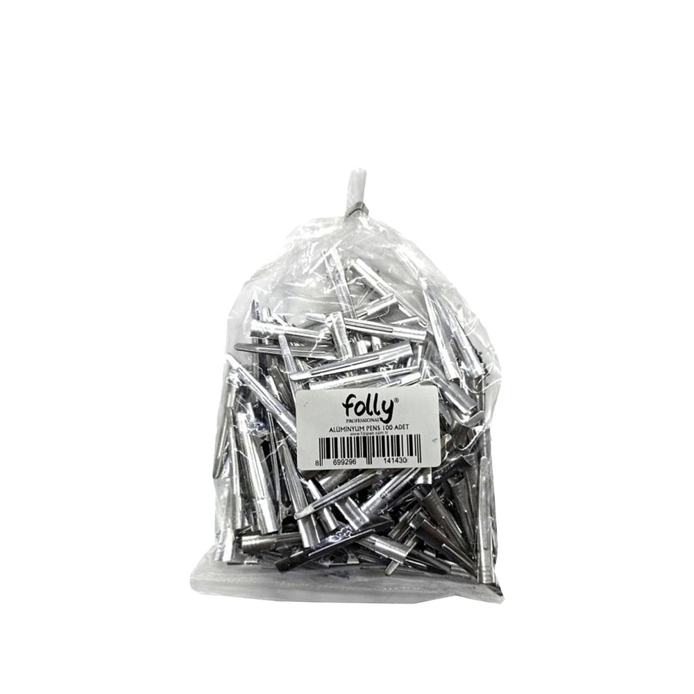 Folly Professional Aluminium Hair Pins - 100 Count - Lightweight & Durable Hair Accessories for Styling Folly Aluminium Hair Pins - 100 Count Saç Pensi, Alüminyum Saç Pensi, Folly Saç Pensi, Hair Pins, Aluminium Hair Pins, Professional Hair Accessories, Hair Care Tools, Styling Accessories, Hair Styling, Long Hair Solutions, Affordable Hair Accessories, Professional Hair Care