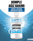 Listerine Mouthwash Advanced White 8.5 Fl Oz - Stain Removal | Whitening