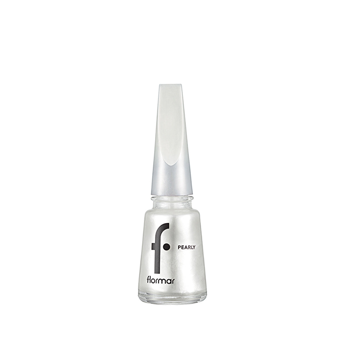 Flormar Pearly Intense Pigmented Nail Polish - Luxury White | 0.34 fl oz