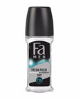 Fa Men Fresh Pulse Deodorant Roll-On 1.7 oz - Energizing Scent | 50ml