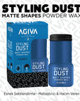 Agiva Flexible Hold Powder Wax 20g - Matte Finish & Volume | Styling