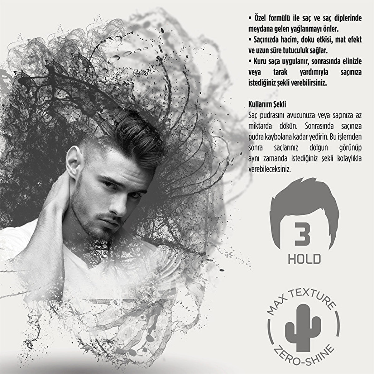 Agiva Extra Strong Hair Styling Powder 03 - Matte Volume | 20g