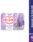Hacı Şakir Lavender Soap - 4 x 2.5 oz Bars | Traditional Turkish Soap - Image