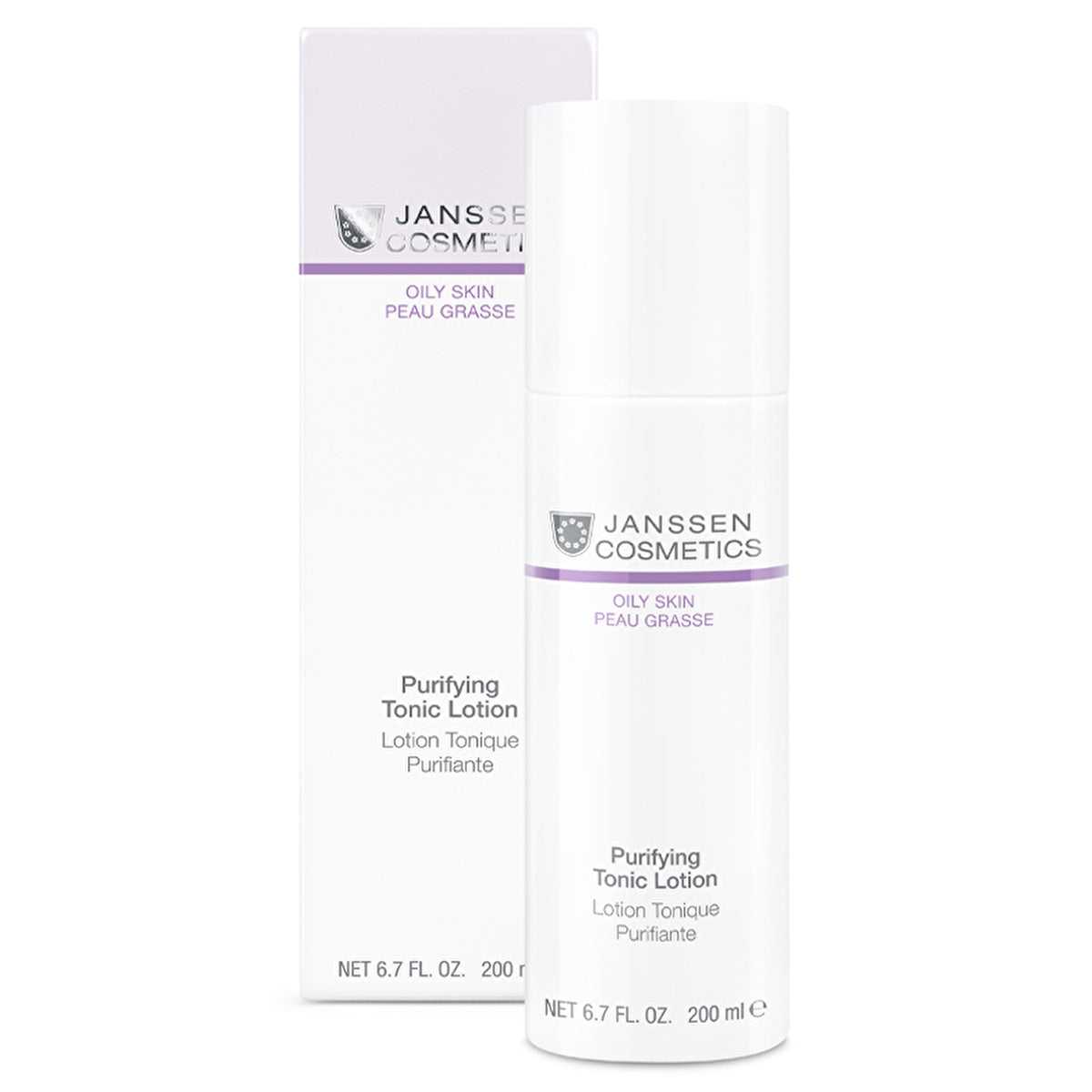 Janssen Cosmetics Purifying Toner 200ml - Skin Prep Solution | Gentle Formula - Image