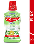 Colgate Plax Tea & Lemon Mouthwash Alcohol Free 500ml | Fluoride Protection