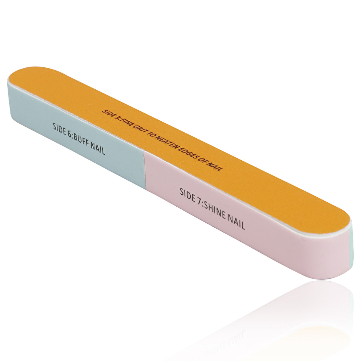 Eklips 7-Step Nail File - Multi-Texture Buffing Tool | Premium Quality