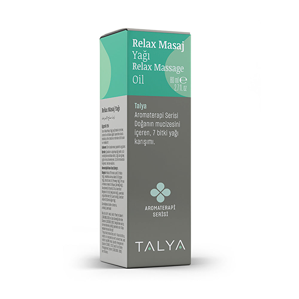 Talya Relax Massage Oil 80ml - Aromatic Blend | Soothing Therapy