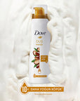 Dove Foam Shower Gel Argan Oil 10X Creamier Formula - 200ml