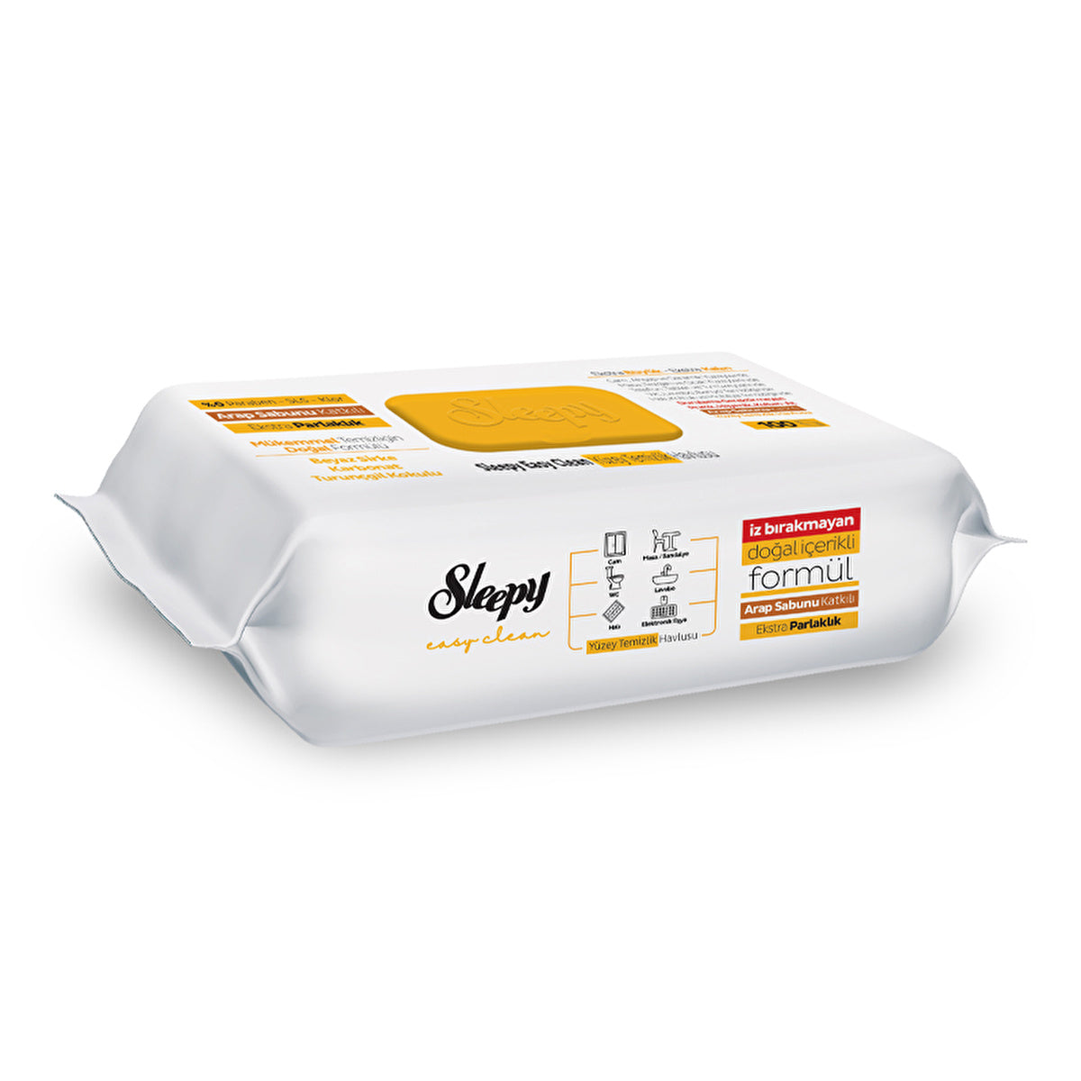 Natural Surface Cleaning Cloths with Arabic Soap - 100 Count | Eco-Friendly - Image