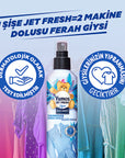 Yumoş Jet Fresh Spray - Lily Scent 200ml | Refreshing Fabric Care