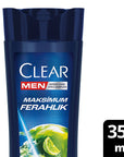 Clear Men Deep Clean Shampoo - 14.1 Fl Oz | Refreshing Formula