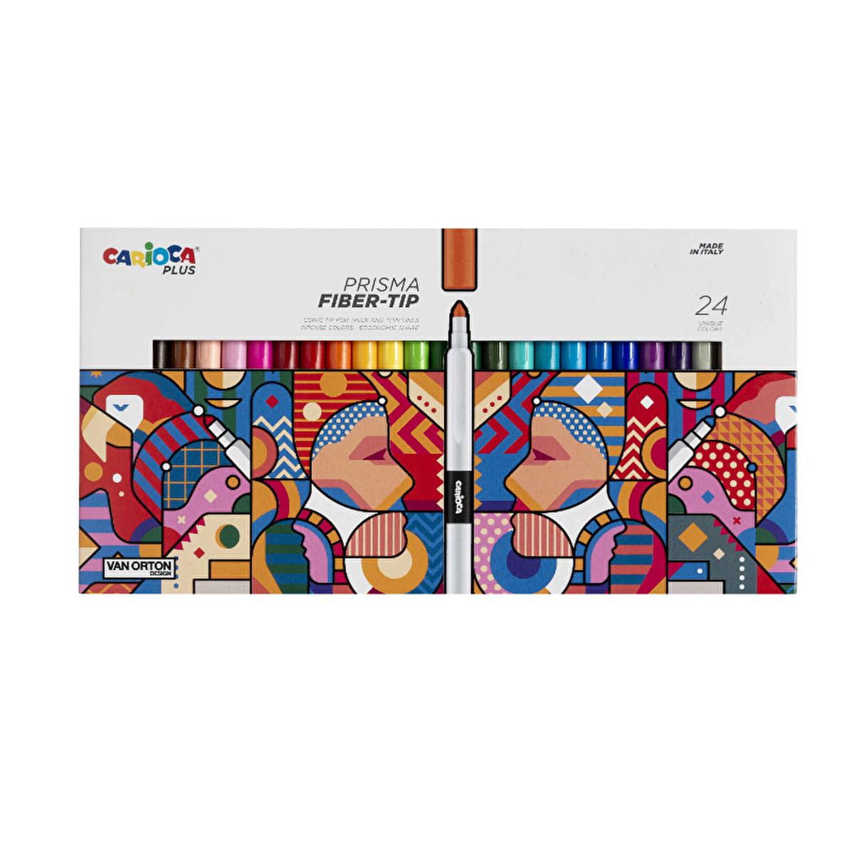 Carioca Art Markers - 24 Color Fiber Tip Markers for Artistic Expression Carioca 24 Color Art Markers - High-Quality Fiber Tip Markers Art Markers, Fiber Tip Markers, High-quality Art Supplies, Italian Art Products, Professional Drawing Tools, Carioca, Art Supplies, Markers, Pens, Drawing Tools, Coloring Tools, Artistic Expression, Creative Projects