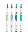 Glister Multi-Action Toothbrush (Medium), 4-pack