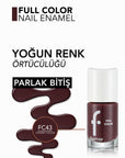 Flormar Full Color High Pigment Glossy Nail Polish 8ml