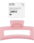 Eklips Premium Rectangular Pink Pearl Claw Clip