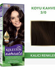 Wella Koleston Naturals 3/0 Dark Brown Hair Dye: Long Lasting Color & Gray Coverage with Coconut Oil for Intense Shine Wella Dark Brown Hair Dye: Gray Coverage & Coconut Oil hair dye, dark brown hair dye, gray hair coverage, long lasting hair color, Wella Koleston Naturals, at home hair color, coconut oil hair dye, 3/0 dark brown hair dye, hair color, hair coloring, beauty, personal care, gray coverage, root touch up, hair treatment, coconut oil, nourishing hair dye, easy application, vibrant color, long-la