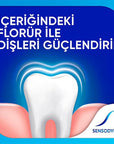 Sensodyne Sensitive Teeth Whitening Toothpaste with Fluoride - 2.54 fl oz Sensodyne Whitening Toothpaste for Sensitive Teeth - 2.54 fl oz sensitive teeth toothpaste, whitening toothpaste, fluoride toothpaste, Sensodyne toothpaste, sensitive teeth care, oral care, tooth sensitivity relief, teeth whitening, fluoride protection, dental care products