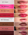 Cream Co. 3 in 1 Lip Balm - Hyaluronic Acid & Vegan Lip Care - Black Cherry Flavor Cream Co. 3 in 1 Lip Balm - Moisturizing & Vegan Lip Care 3 in 1 lip balm, hyaluronic acid lip balm, vegan lip care, moisturizing lip balm, black cherry lip balm, lip care, natural lip balm, vegan cosmetics, lip moisturizer, lip nourishment, lip color, dermatologically tested, alcohol-free, gluten-free