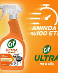 Cif Ultra Grease Remover Spray 1000ml - Powerful Cleaning Solution