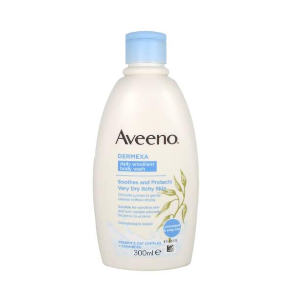 aveeno-dermexa-moisturizing-body-wash-300ml-front, aveeno-dermexa-moisturizing-body-wash-300ml-back Aveeno Dermexa Moisturizing Body Wash - Soothing 300ml Aveeno Dermexa Moisturizing Body Wash 300ml aveeno, moisturizing-body-wash, dry-skin, sensitive-skin, fragrance-free, soothing-cleanser, skin-care, body-wash, gentle-cleansing, ai-generated