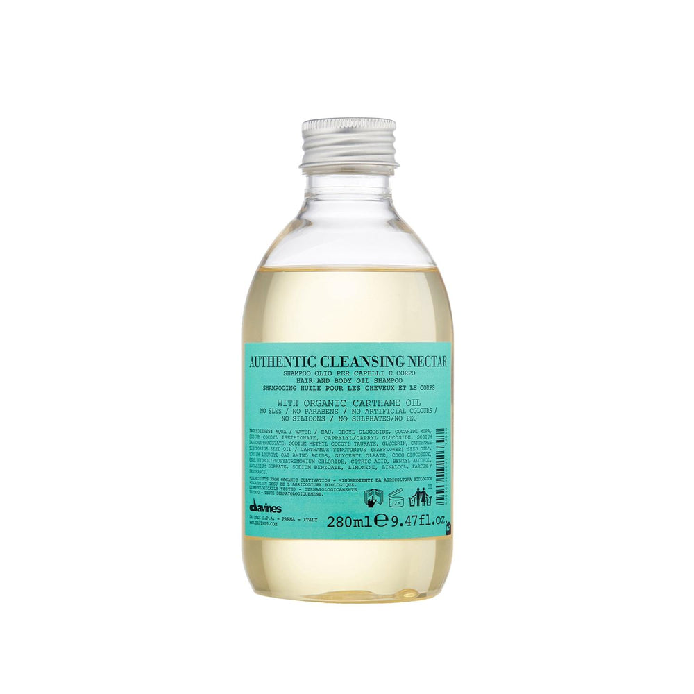 Davines Authentic Cleansing Nectar Arındırıcı Şampuan 280 ml - Nourishing Cleansing Shampoo for Dry or Damaged Hair - Shampoo