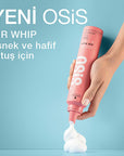 Osis Hair Styling Mousse - Air Whip 200ml - Flexible Hold, Heat Damage Protection Osis Air Whip Hair Mousse - Flexible Hold & Heat Protection Hair styling mousse, Volume and hold, Pre-blow-dry product, Heat damage protection, Flexible styling, Hair care, Styling products, Volume enhancer, Heat protectant, Hair mousse, Osis Air Whip, 200ml, Flexible hold, Lightweight hair product, Non-greasy hair product
