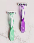 Bic Women's Razors - Soleil Escape 3-Blade Disposable Razors for Women with Lavender & Eucalyptus Scent Bic Women's Razors - 3-Blade Disposable with Lavender & Eucalyptus Women's Razors, Spa-inspired Shaving, Sensitive Skin Shaving, Disposable Razors for Women, Scented Shaving Products, Lavender Shaving Products, Eucalyptus Scented Razors, Comfortable Shaving, Smooth Shaving Experience, Personal Care, Shaving Essentials, Women's Grooming, Bic Razors